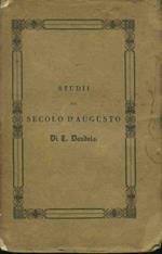 Studii sul secolo d'Augusto