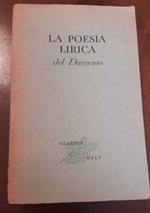 La poesia lirica del duecento