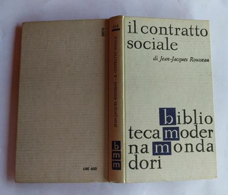 Il contratto sociale - Jean-Jacques Rousseau - 2