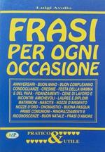 Frasi per ogni occasione