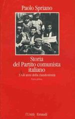 Storia del partito comunista italiano. Vol. 3. Gli anni della clandestinità