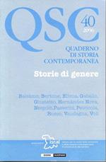 Quaderno di Storia Contemporanea. Storie di genere. 40