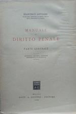 Manuale di diritto penale. Manuale generale