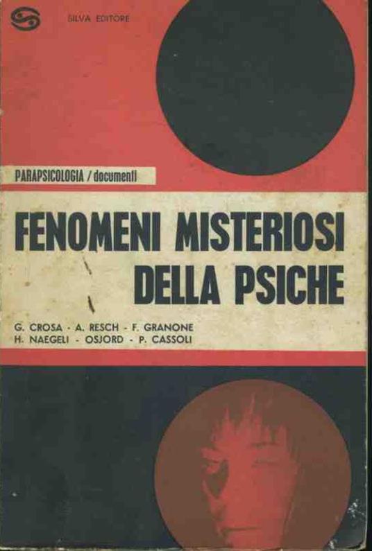 Fenomeni misteriosi della psiche - copertina