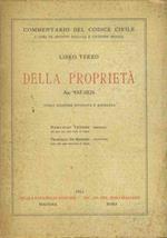 Della proprietà. Libro terzo