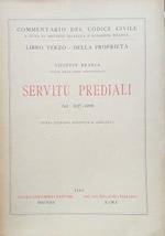 Catalogo del Codice Civile. Libro terzo - della Proprietà: Servitù Prediali (art. 1027-1099)
