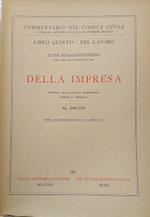 Commentario del Codice Civile, Libro Quinto: Della Impresa, Disciplina delle Attività Professionali - Impresa in Generale (artt. 2060-2134)