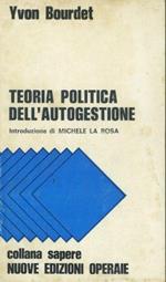 Teoria politica dell'autogestione