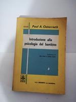 Introduzione alla psicologia del bambino