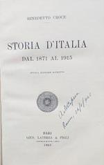 Storia d'Italia, dal 1817 al 1915