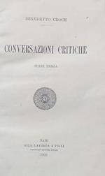 Conversazioni critiche. Terza serie