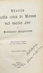 Storia della città di Roma nel medio evo, volume XIV