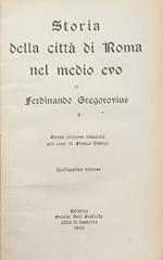 Storia della città di Roma nel medio evo, volume XIII