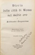 Storia della città di Roma nel medio evo, volume XVI