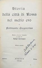 Storia della città di Roma nel medio evo, volume VIII