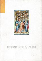 L' insegnement de PAUL VI, libro 6