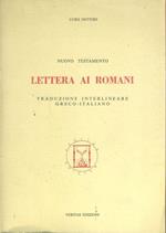 Lettera ai romani.Nuovo testamento