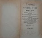 Il codice di procedura civile del regno d'Italia. Volume III