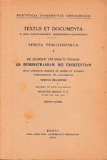 Textus et documenta. Series philosophica 4