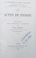 Les Actes de Pierre