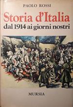 Storia d'Italia dal 1914 ai giorni nostri