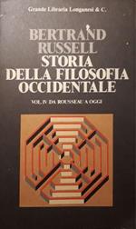 Storia della filosofia occidentale (vol.IV da Rousseau a oggi)