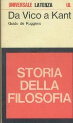 Storia della filosofia. Da Vico a Kant