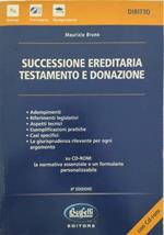 Successione ereditaria testamento e donazione