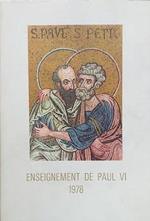 Enseignement de Paul VI