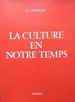 La culture en notre temps