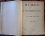 La giustizia poenale rivista critica settimanale di dottrina, giurisptrudenza, legislazione. Volume settimo