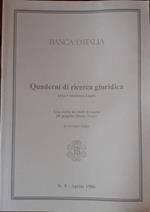 Quaderni di ricerca giuridica della Consulenza Legale della Banca d'Italia. Una svolta dei titoli di massa N.5