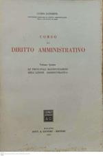 Corso di diritto amministrativo