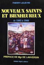 Nouveaux Saints et Bienheureux