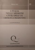 L' Italia nelle missioni civili dell'U.E. criticità e prospettive