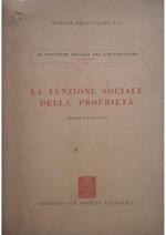 La funzione sociale della proprietà