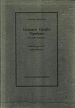 Dizionario Filosofico Napoletano + Tavole