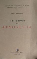 Istituzioni di Demografia