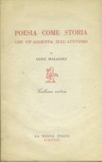 Poesia come storia con un'aggiunta sull'attivismo