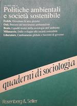 Quaderni di sociologia: politiche ambientali e società sostenibile