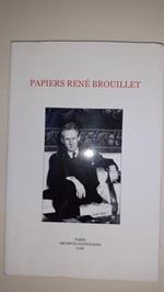 Papiers René Brouillet (1909-1992): répertoire numérique détaillé du fonds 110AJ