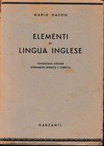 Elementi di lingua inglese