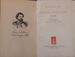 Poesie di Giosue Carducci (1850-1900) con un ritratto e quattro facsimili