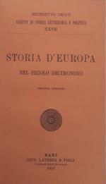 Storia d'Europa nel secolo decimonono