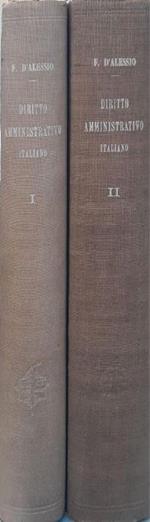 Istituzioni di diritto amministrativo italiano Vol. I: p.516 (1932) e Vol. II p.664 (1934)