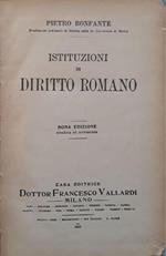 Istituzioni di diritto romano