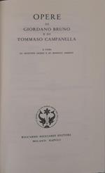La letteratura italiana Ricciardi: Opere di Giordano Bruno e di Tommaso Campanella