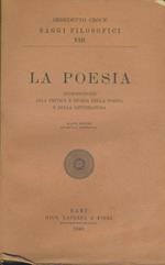 La poesia. Introduzione alla critica e storia della poesia e della letteratura