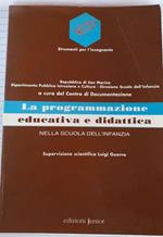 La programmazione educativa e didattica nella scuola dell'infanzia