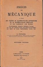 Précis de Mécanique